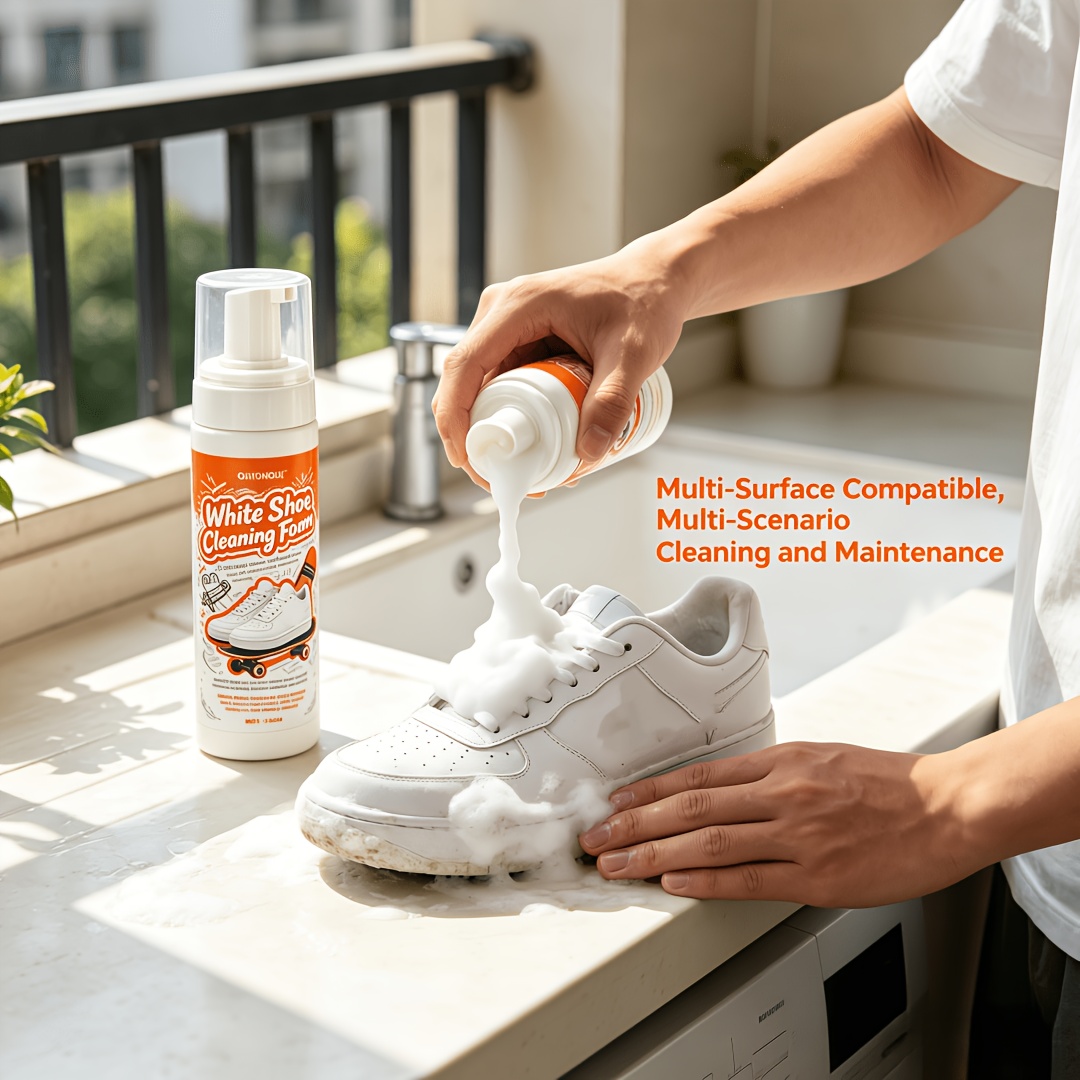 Sneakers Care - Espuma Limpiadora de Zapatos Blancos Portátil