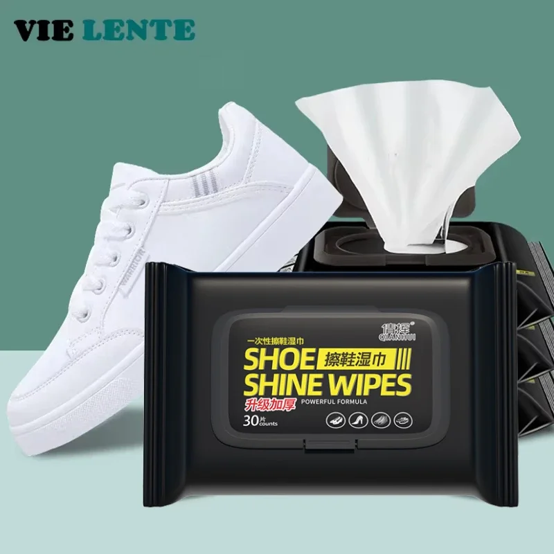 Sneakers Care - Toallitas desechables para limpieza de zapatos,