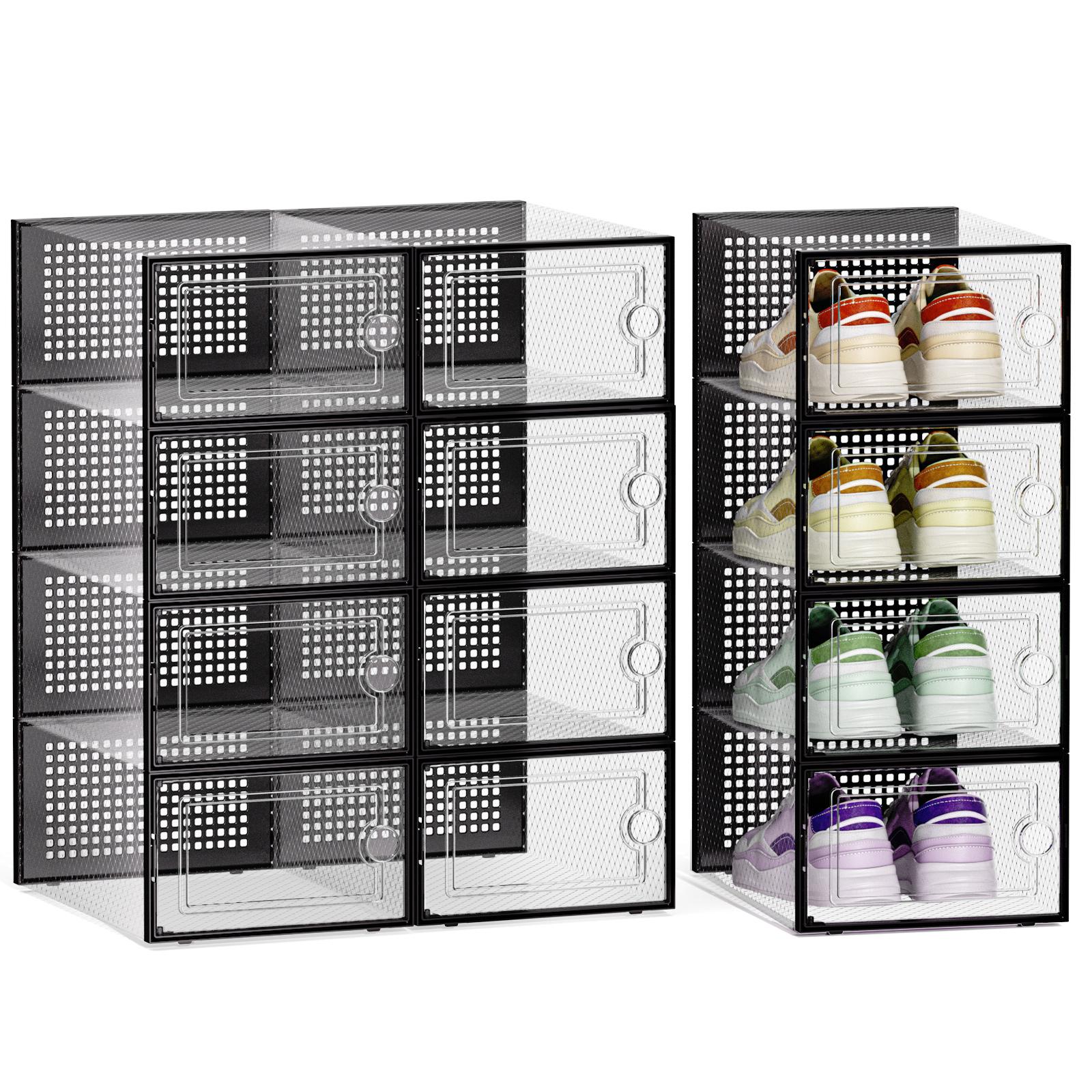 Shoe Box Display - Cajas de zapatos transparentes y gruesas