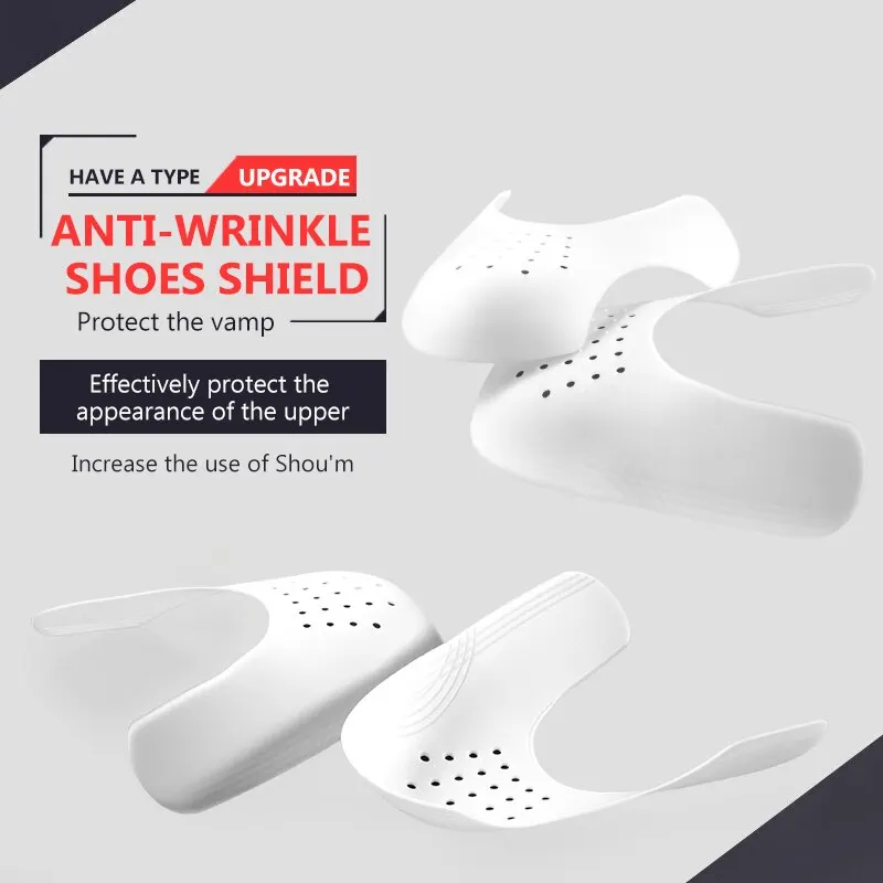 Crease Protector Toe - 1 Par de Protectores de Puntera