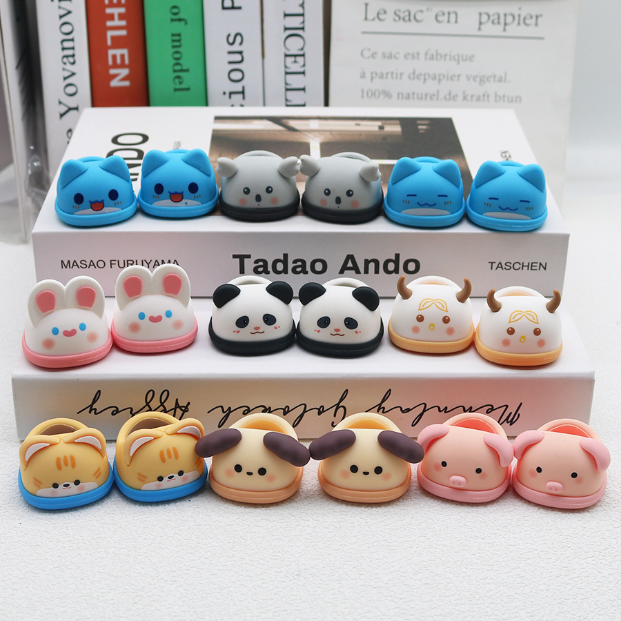 Shoe Box Display - Mini zapatos de perro de dibujos
