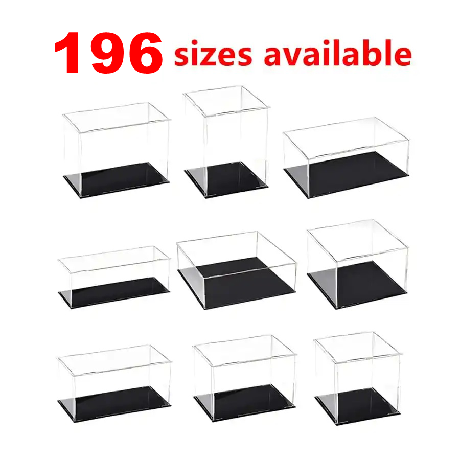 Shoe Box Display - Caja de exhibición acrílica transparente de