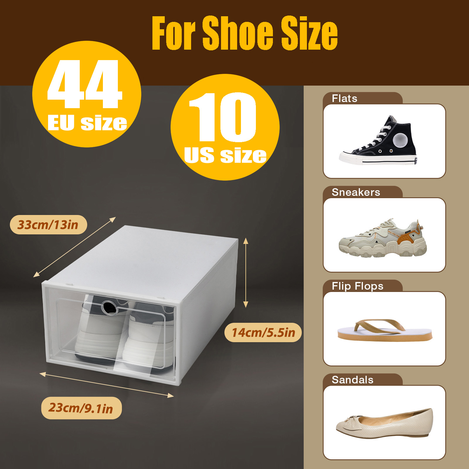 24 unids/set caja de zapatos d - Shoe Box Display reseña y precio