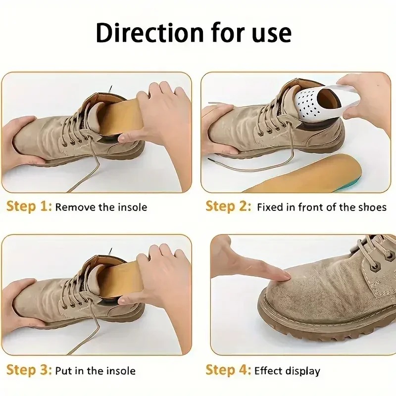 Protector de zapatos antiarrug - Crease Protector Toe reseña y precio