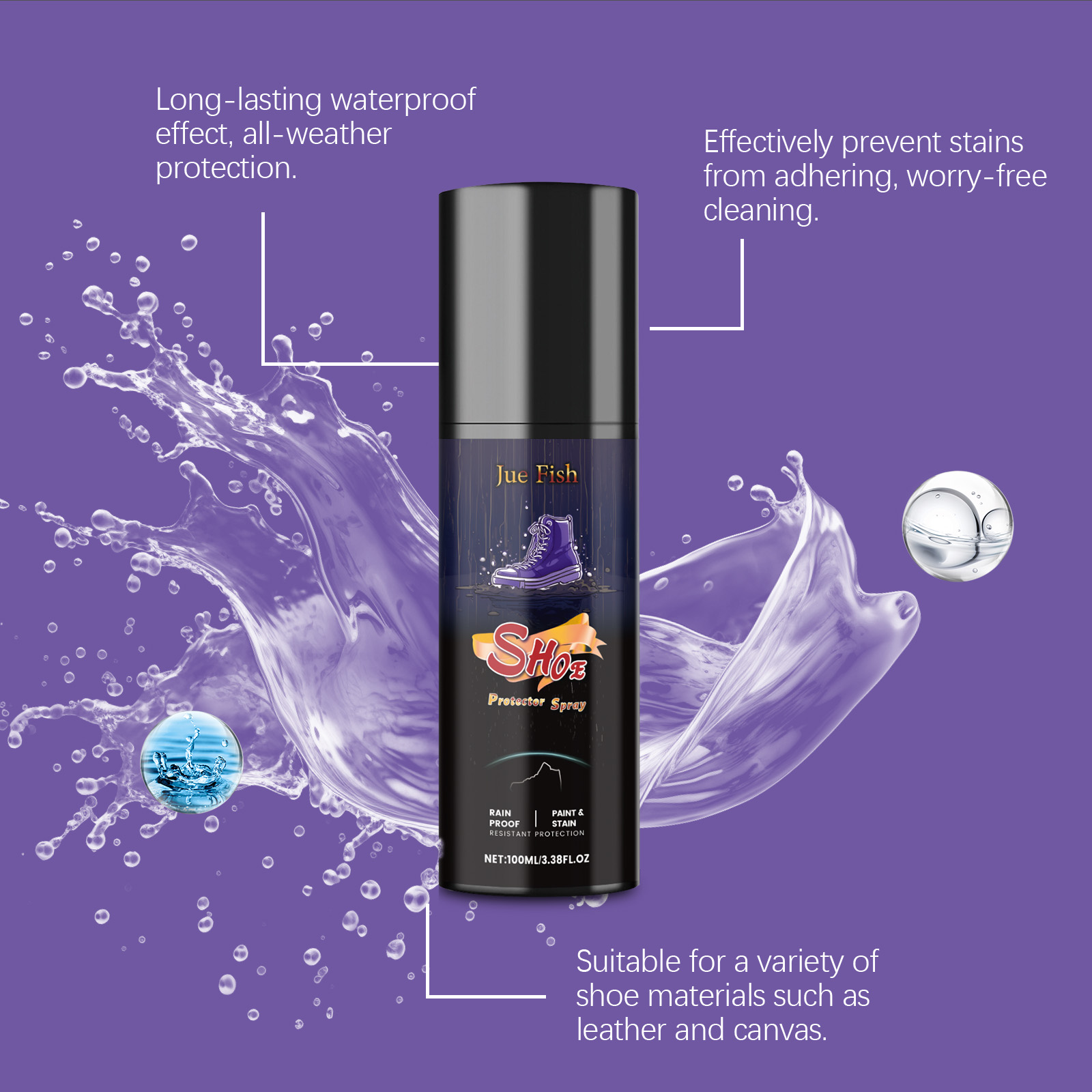 Spray Protector de Zapatos de  - Waterproof Spray Shoe reseña y precio
