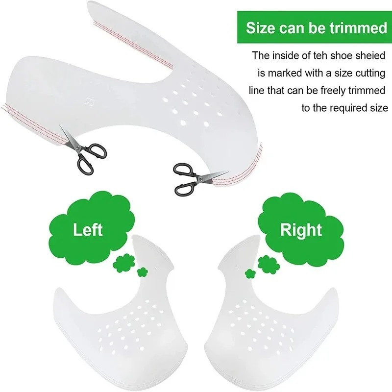 1 par de protectores de arruga - Crease Protector Toe reseña y precio