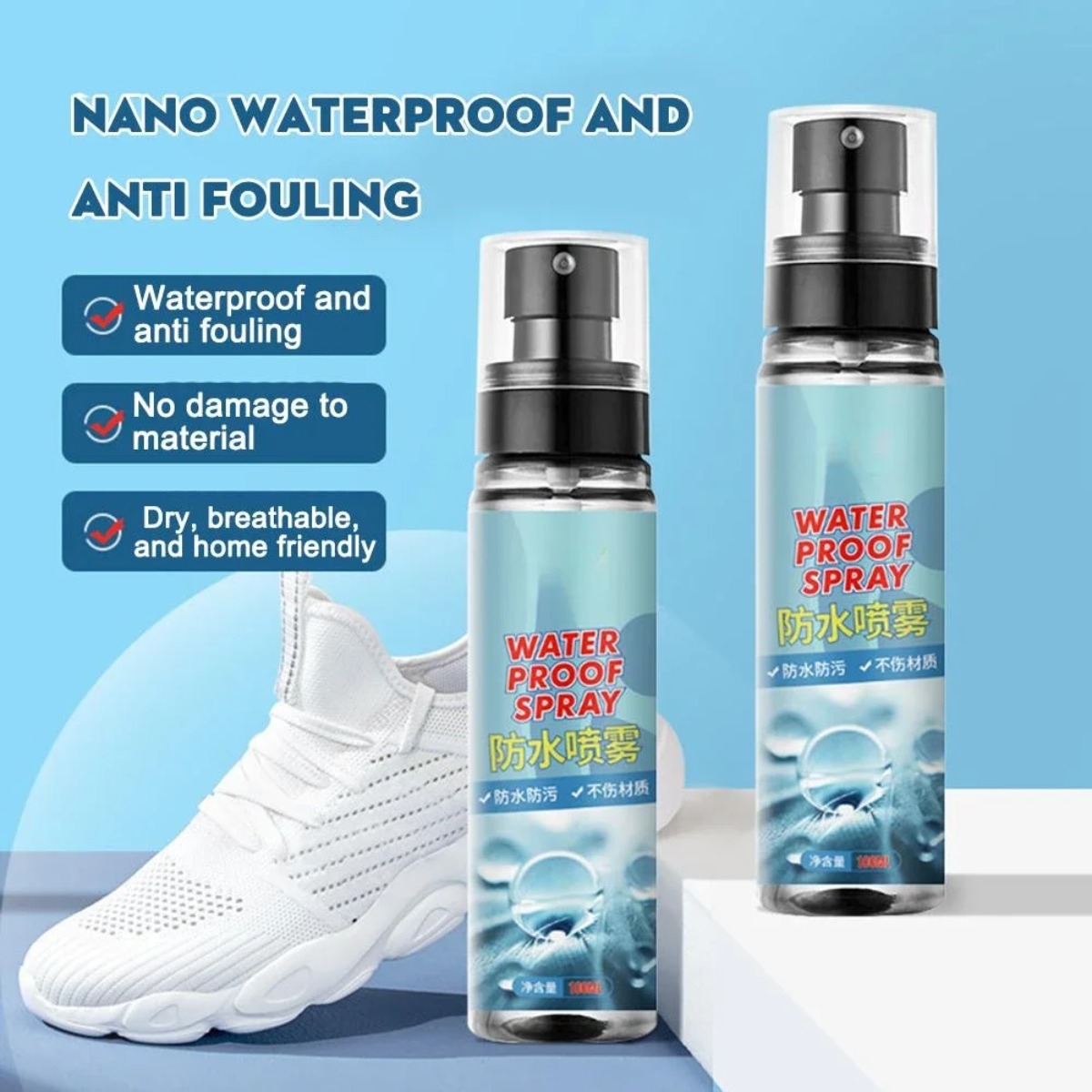 Spray impermeable Adecuado par - Waterproof Spray Shoe reseña y precio