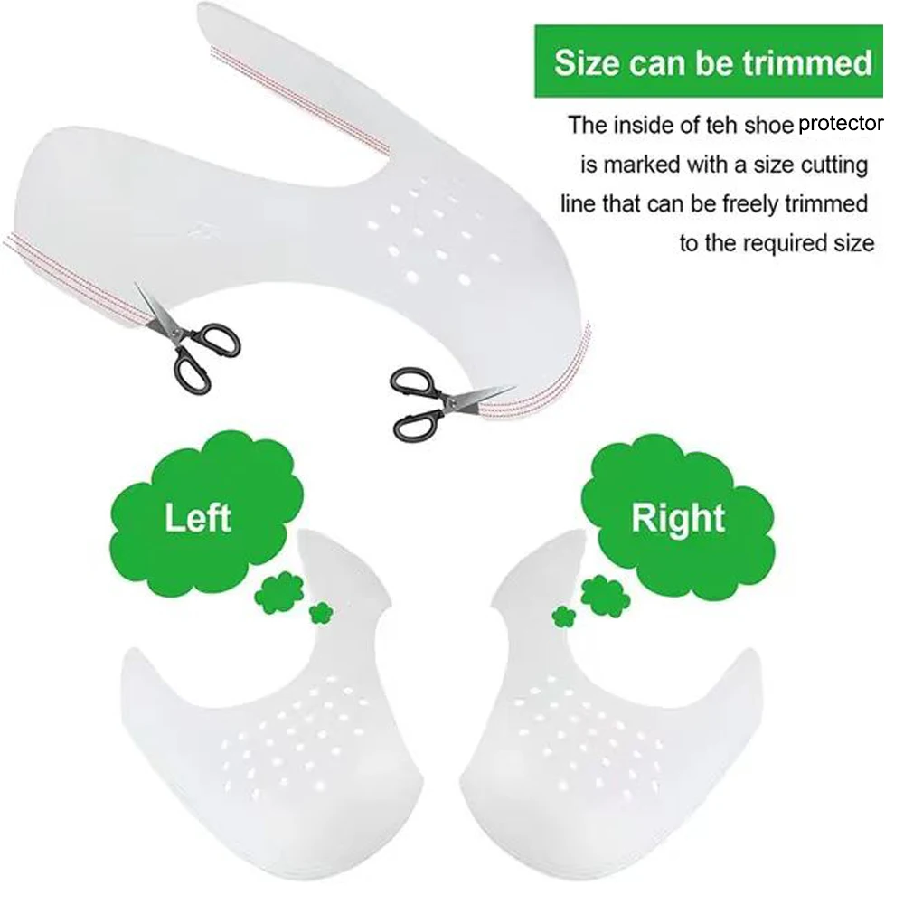 Protector de arrugas para zapa - Crease Protector Toe reseña y precio