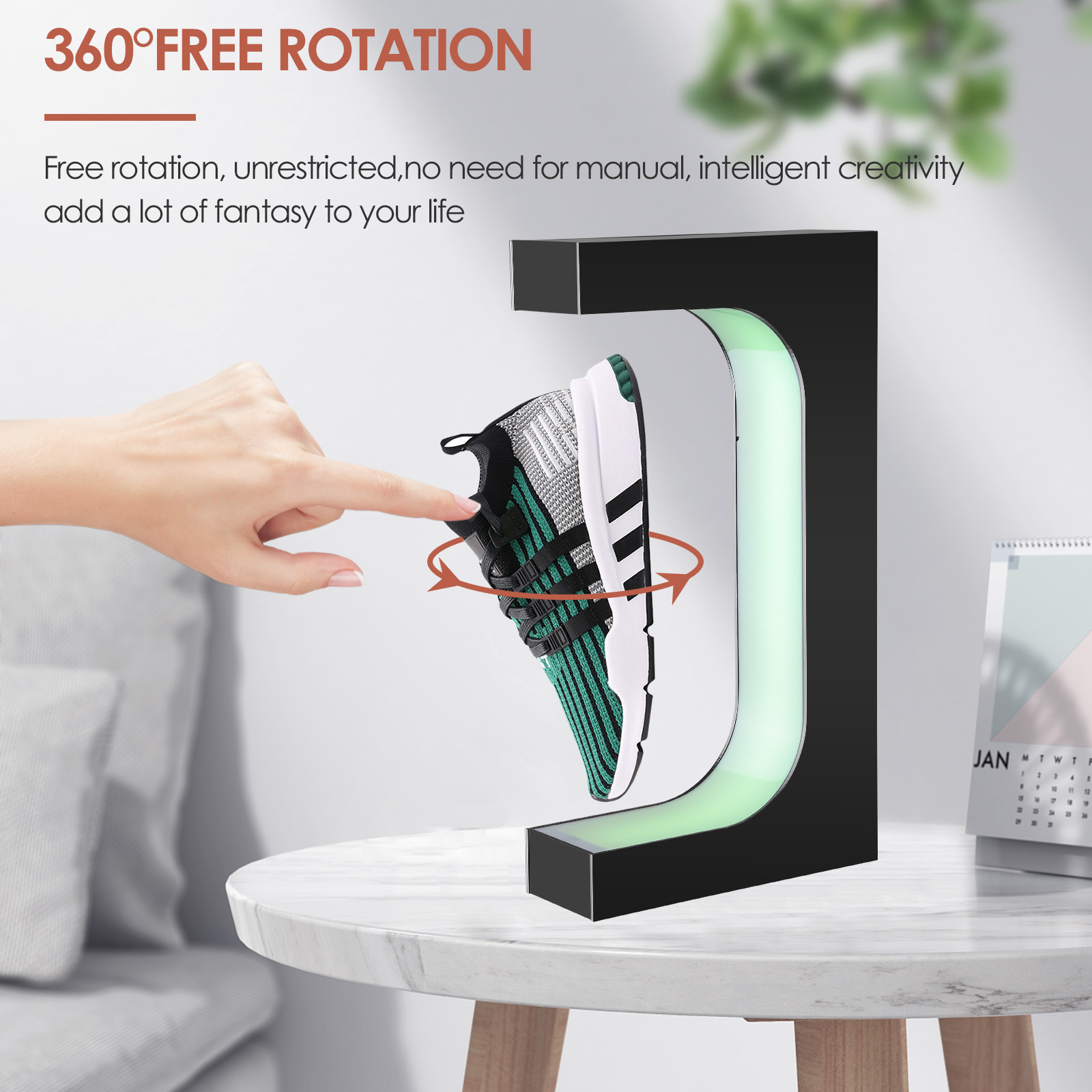 Soporte flotante para zapatill - Shoe Box Display reseña y precio