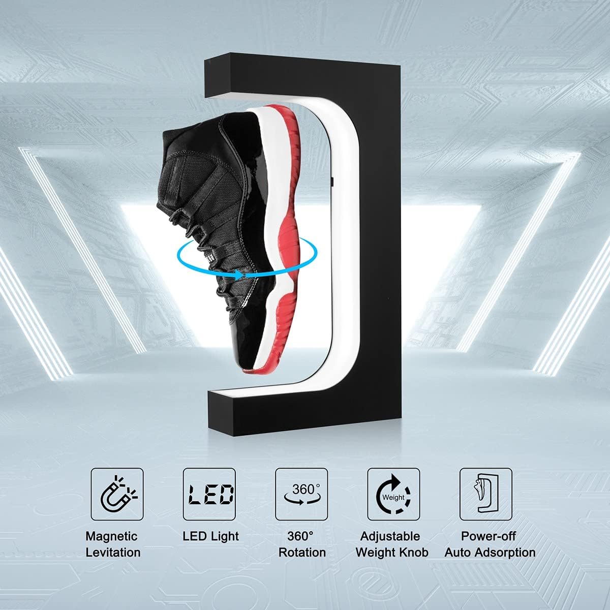 Soporte flotante para zapatill - Shoe Box Display reseña y precio