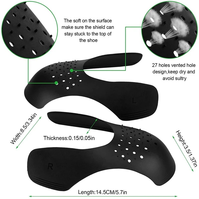 Protector de Pliegues para Zap - Crease Protector Toe reseña y precio