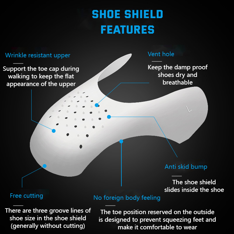 Zapatilla de deporte informal, - Crease Protector Toe reseña y precio