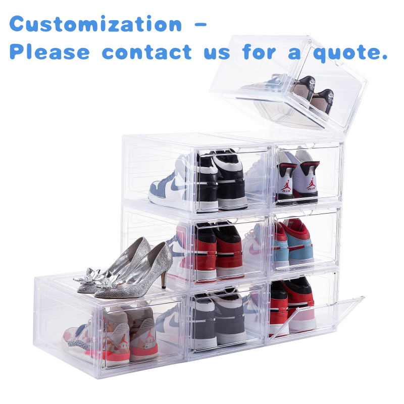 Organizador de zapatos persona - Shoe Box Display reseña y precio