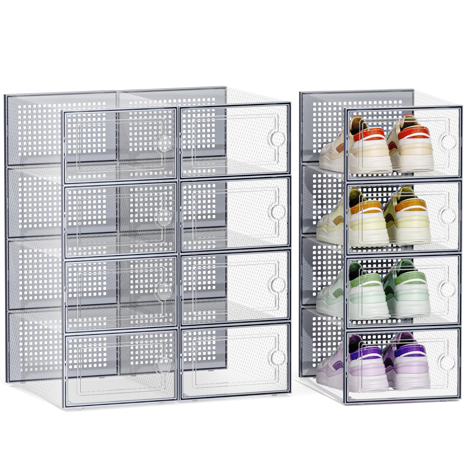 Cajas de zapatos transparentes - Shoe Box Display reseña y precio