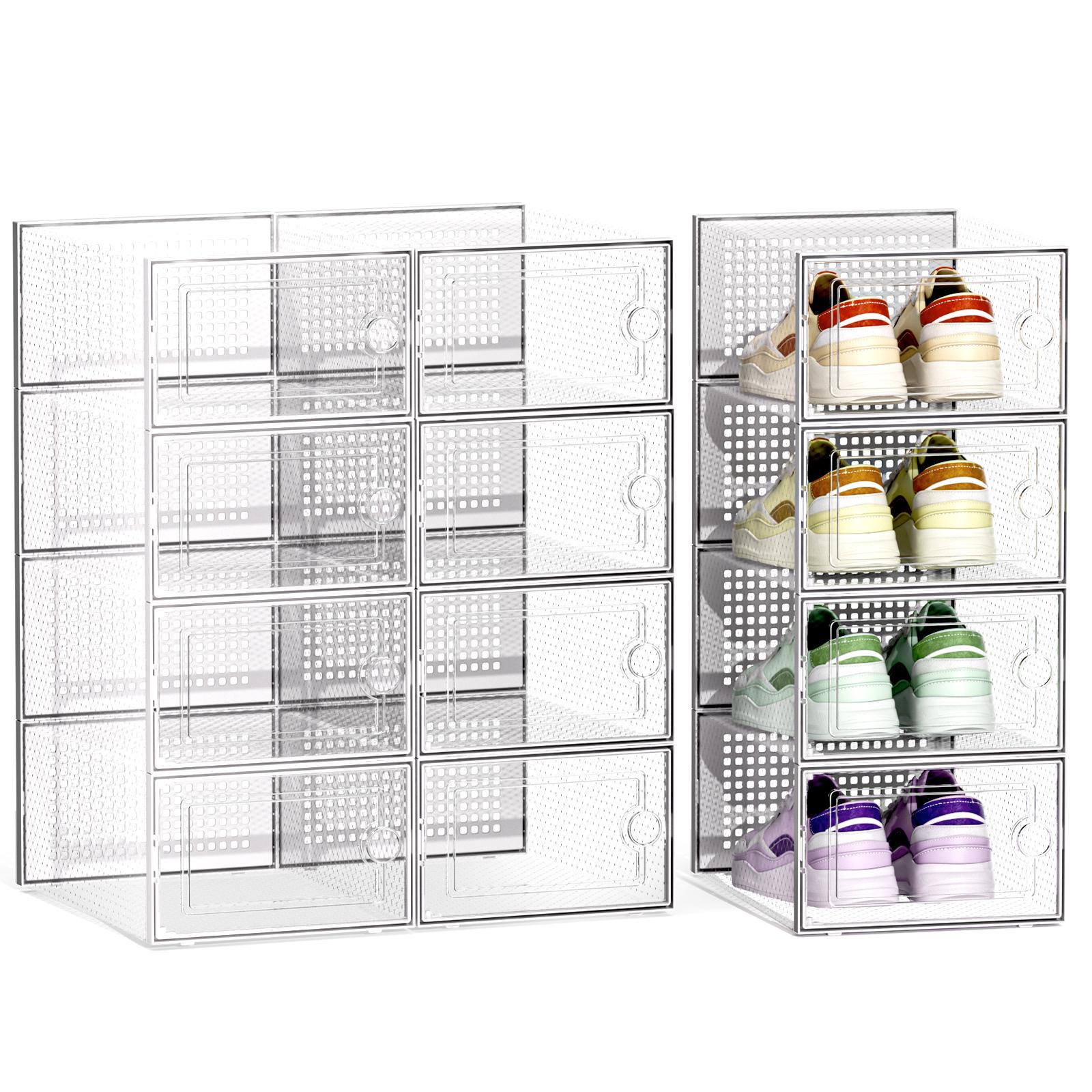 Cajas de zapatos transparentes - Shoe Box Display reseña y precio