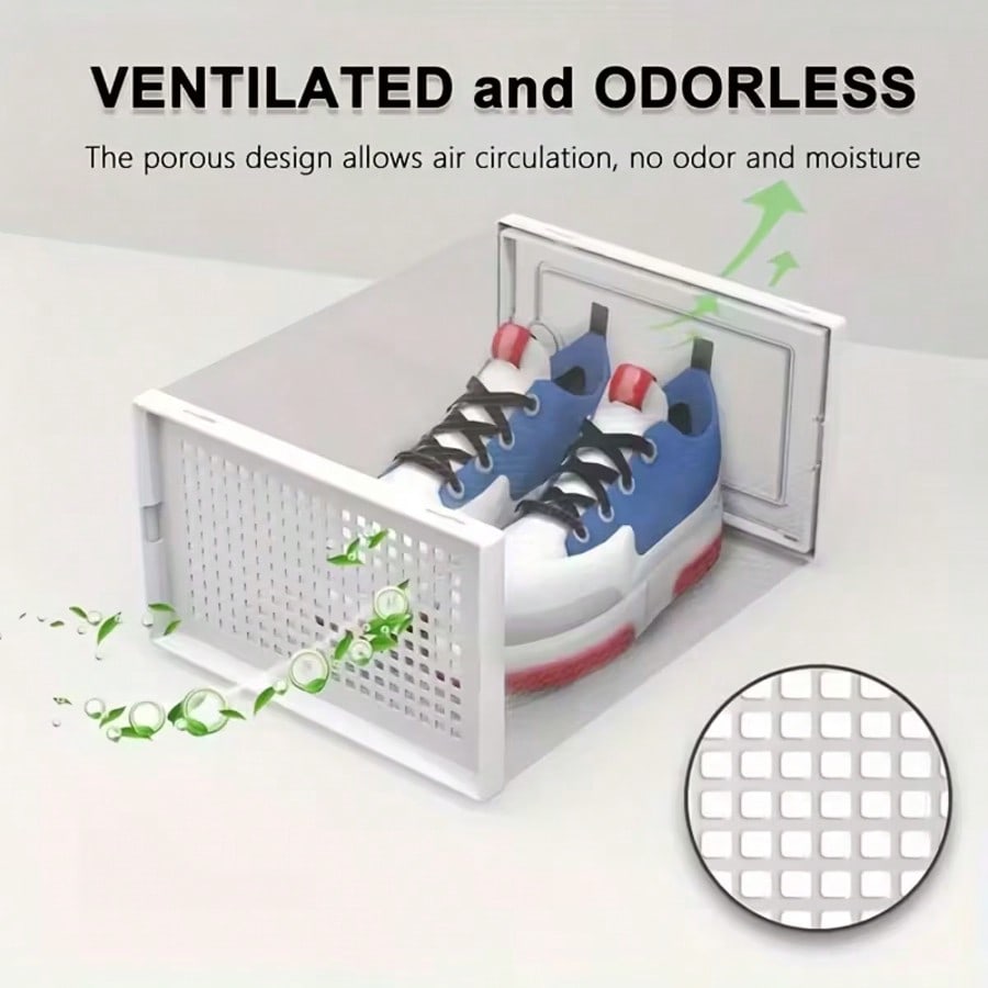 Cajas de zapatos transparentes - Shoe Box Display reseña y precio
