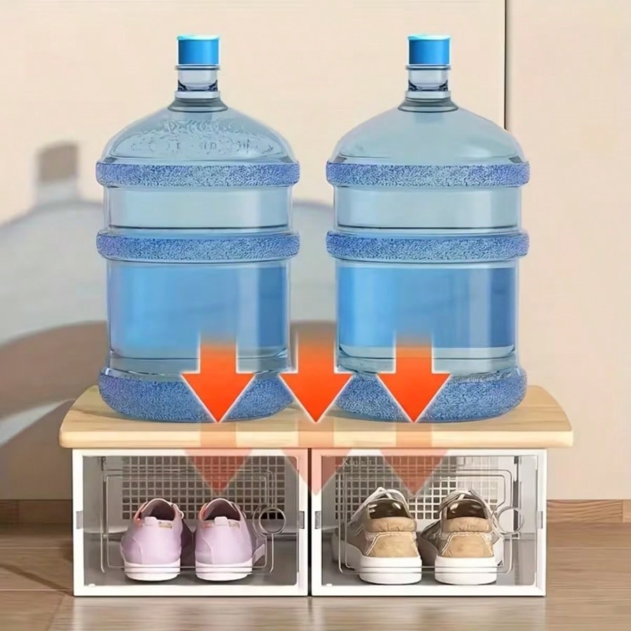 Cajas de zapatos transparentes - Shoe Box Display reseña y precio