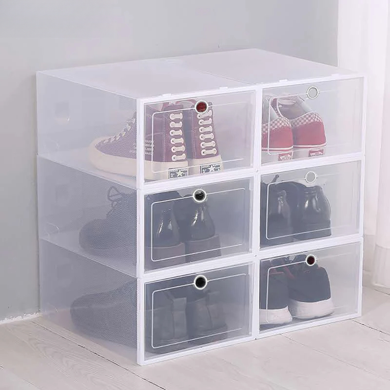 6 Cajas Organizadoras Transpar - Shoe Box Display reseña y precio