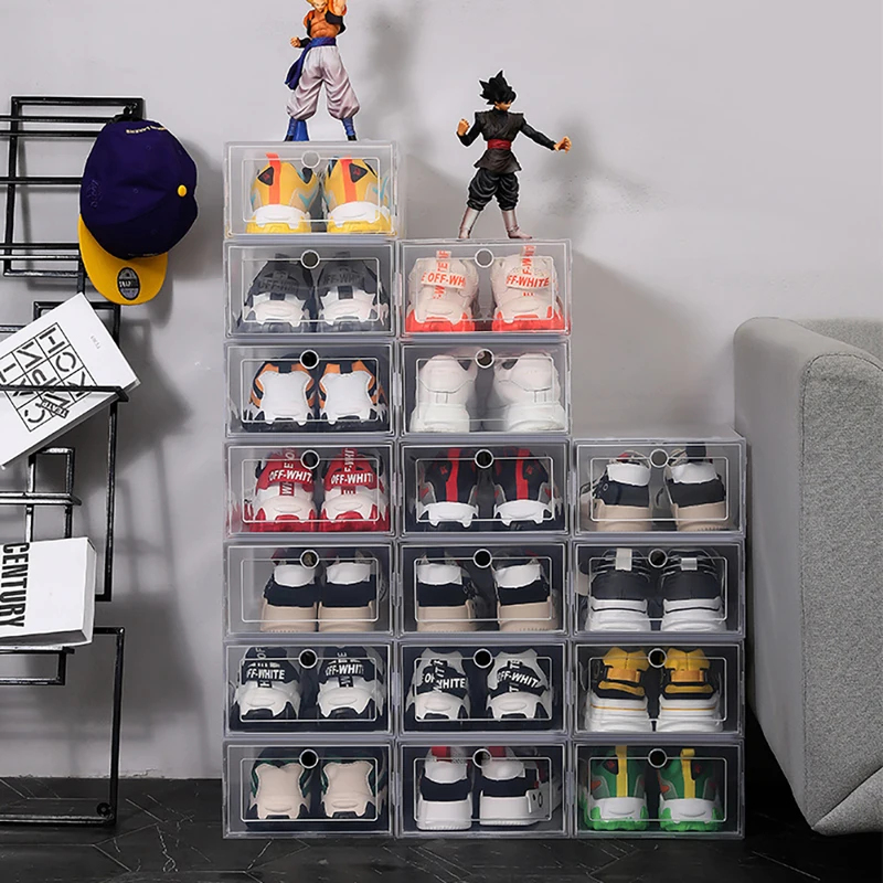 6 Cajas Organizadoras Transpar - Shoe Box Display reseña y precio