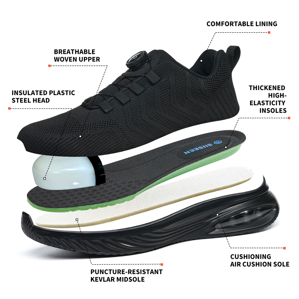 Zapatos de Seguridad con Botón - Sneakers Care reseña y precio