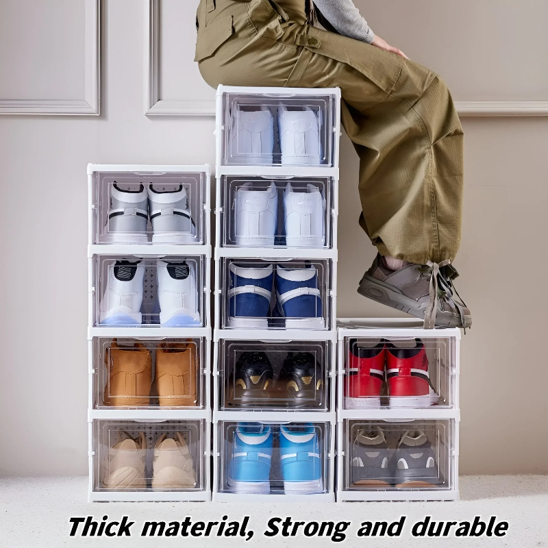 Caja de almacenamiento de zapa - Shoe Box Display reseña y precio