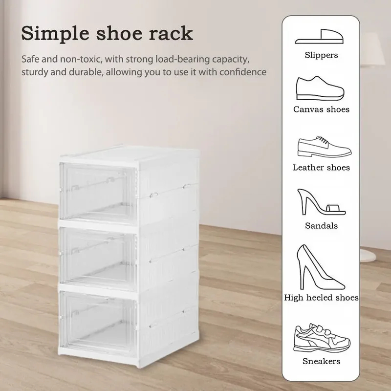 Caja de Zapatos Plegable de 6  - Shoe Box Display reseña y precio