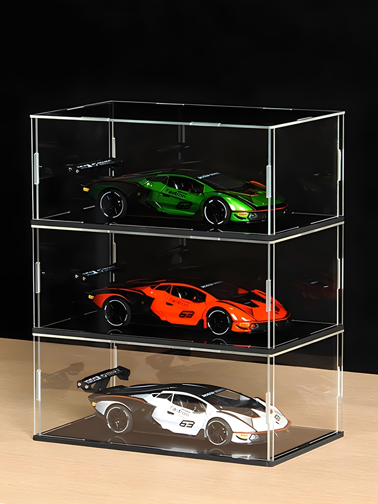 Estuche de exposición acrílico - Shoe Box Display reseña y precio