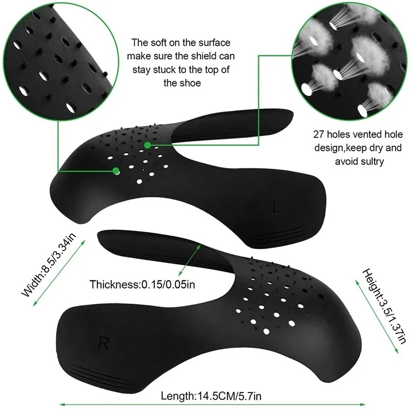 Protector de Pliegues para Zap - Crease Protector Toe reseña y precio